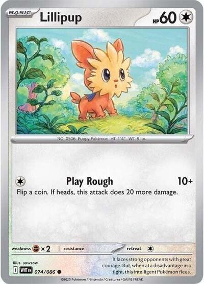 Lillipup (SV: White Flare) Light Play