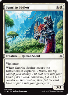 Sunrise Seeker (Ixalan) Light Play