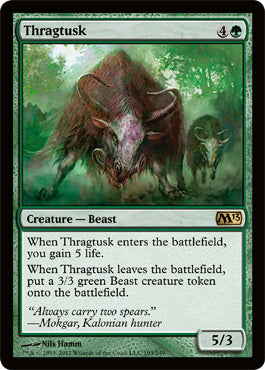 Thragtusk (Magic 2013 Core Set) Light Play