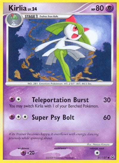 Kirlia (Platinum) Medium Play
