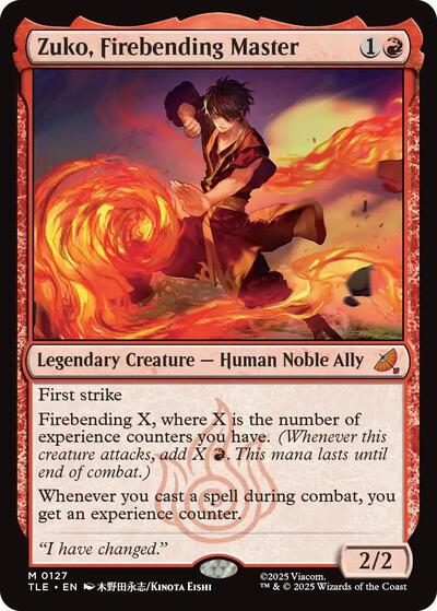 Zuko, Firebending Master (Avatar: The Last Airbender: Eternal-Legal) Light Play