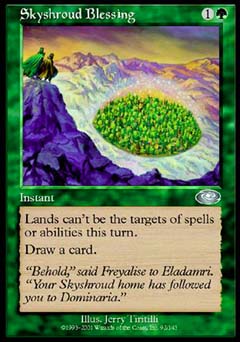 Skyshroud Blessing (Planeshift) Light Play