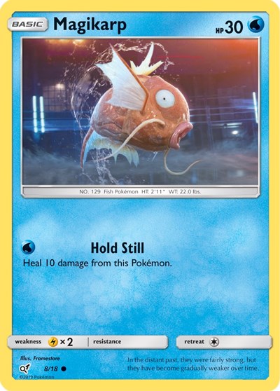 Magikarp (Holo Common) (Detective Pikachu) Light Play Holofoil