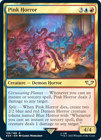 Pink Horror (Universes Beyond: Warhammer 40K) Light Play