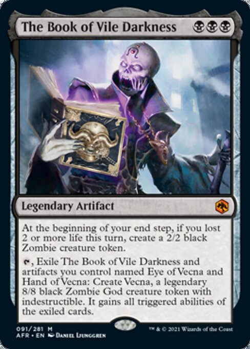 The Book of Vile Darkness (Adventures in the Forgotten Realms) Light Play