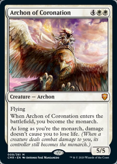 Archon of Coronation (Commander Legends) Light Play