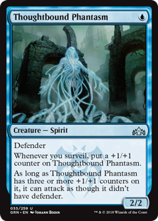 Thoughtbound Phantasm (Guilds of Ravnica) Light Play Foil