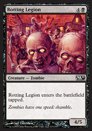Rotting Legion (Magic 2011 Core Set) Light Play