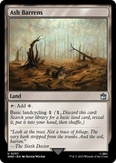 Ash Barrens (Universes Beyond: Doctor Who) Light Play
