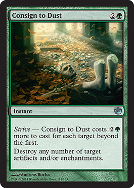 Consign to Dust (Journey into Nyx) Light Play Foil
