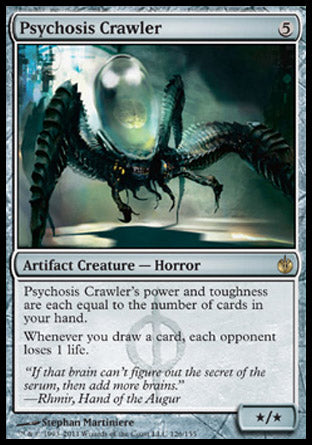 Psychosis Crawler (Mirrodin Besieged) Light Play