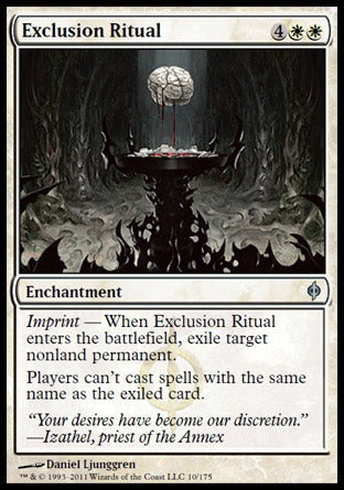 Exclusion Ritual (New Phyrexia) Light Play