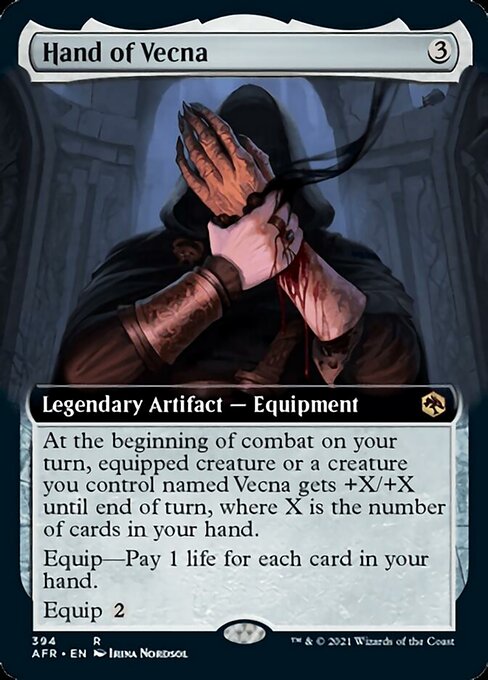 Hand of Vecna (Extended Art) (Adventures in the Forgotten Realms) Light Play