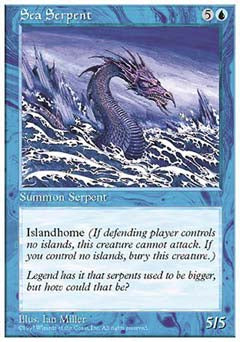 Sea Serpent (5th Edition) Medium Play