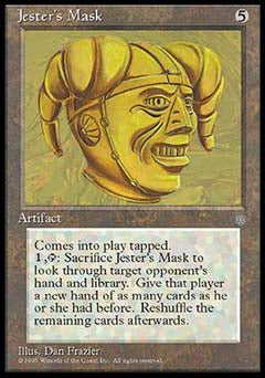 Jester's Mask (Ice Age) Heavy Play