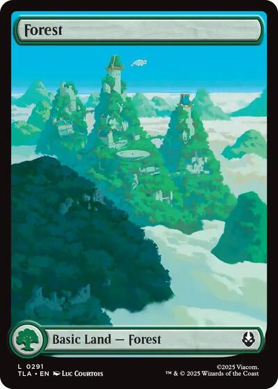 Forest (0291) (Avatar: The Last Airbender) Light Play