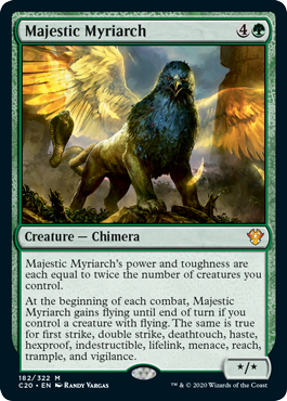 Majestic Myriarch (Commander 2020 Ikoria) Light Play