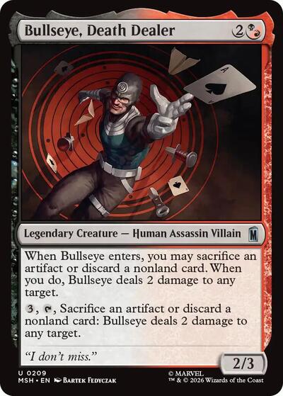Bullseye, Death Dealer (Marvel Super Heroes) Light Play