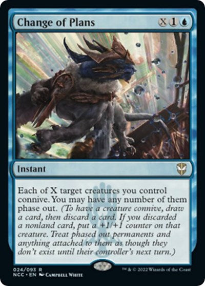 Change of Plans (Commander: Streets of New Capenna) Light Play