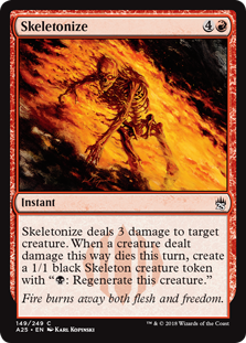 Skeletonize (Masters 25) Light Play