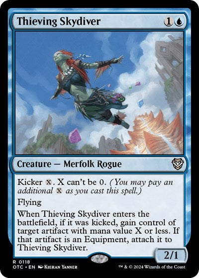 Thieving Skydiver (Commander: Outlaws of Thunder Junction) Light Play
