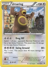 Ursaring (XY - BREAKthrough) Heavy Play Reverse Holofoil