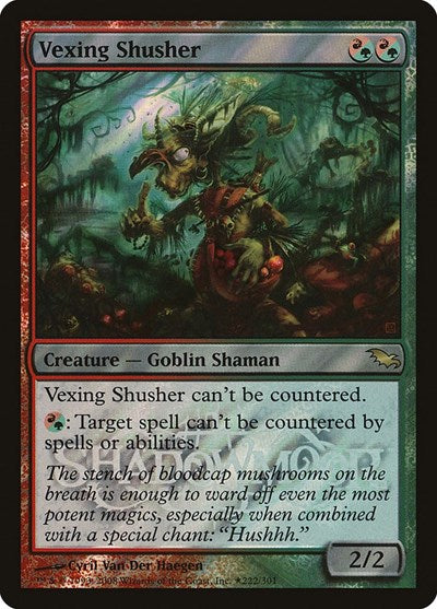 Vexing Shusher (Promos: Launch Party and Release Event) Light Play Foil
