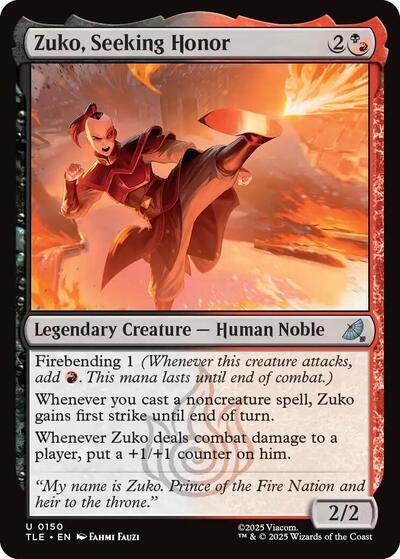Zuko, Seeking Honor (Avatar: The Last Airbender: Eternal-Legal) Light Play