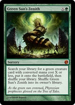 Green Sun's Zenith (From the Vault: Twenty) Light Play Foil