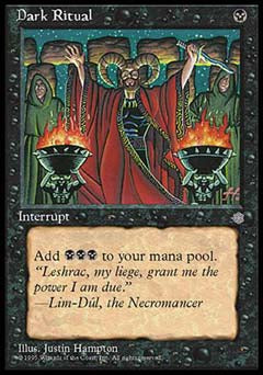 Dark Ritual (Ice Age) Light Play