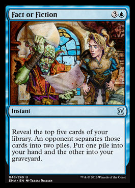 Fact or Fiction (Eternal Masters) Light Play Foil