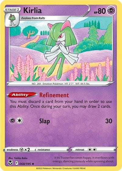 Kirlia (SWSH12: Silver Tempest) Light Play Reverse Holofoil