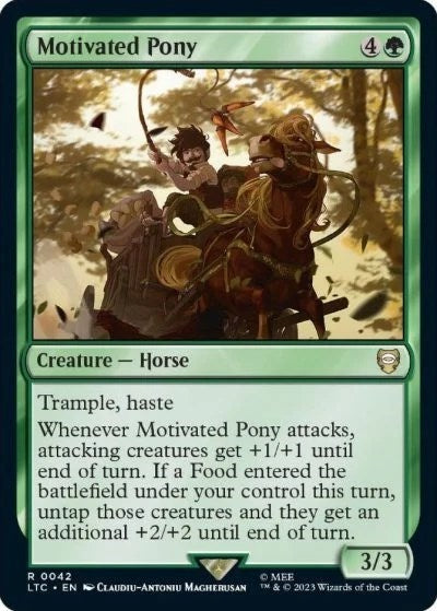 Motivated Pony (Commander: The Lord of the Rings: Tales of Middle-earth) Light Play