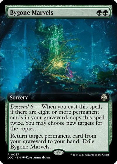 Bygone Marvels (Extended Art) (Commander: The Lost Caverns of Ixalan) Light Play