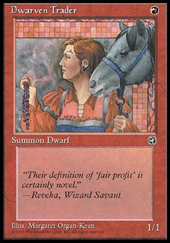 Dwarven Trader (1) (Homelands) Heavy Play