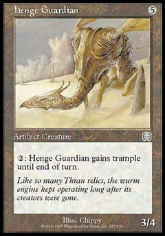 Henge Guardian (Mercadian Masques) Medium Play