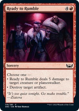 Ready to Rumble (Streets of New Capenna) Light Play