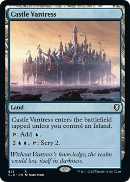 Castle Vantress (Commander Legends: Battle for Baldur's Gate) Light Play