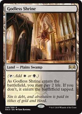 Godless Shrine (Ravnica Allegiance) Near Mint