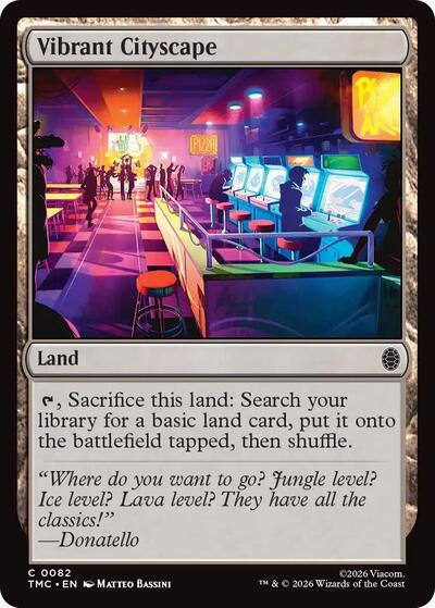 Vibrant Cityscape (Commander: Teenage Mutant Ninja Turtles) Light Play