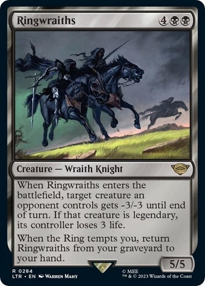 Ringwraiths (Universes Beyond: The Lord of the Rings: Tales of Middle-earth) Light Play Foil
