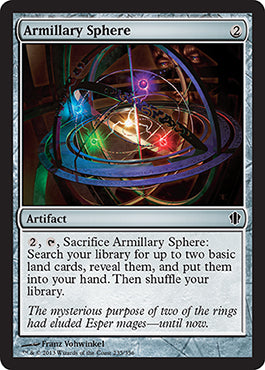 Armillary Sphere (Commander 2013 Edition) Medium Play