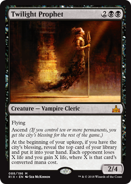 Twilight Prophet (Rivals of Ixalan) Near Mint