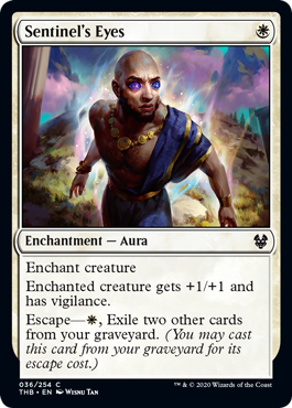 Sentinel's Eyes (Theros Beyond Death) Light Play