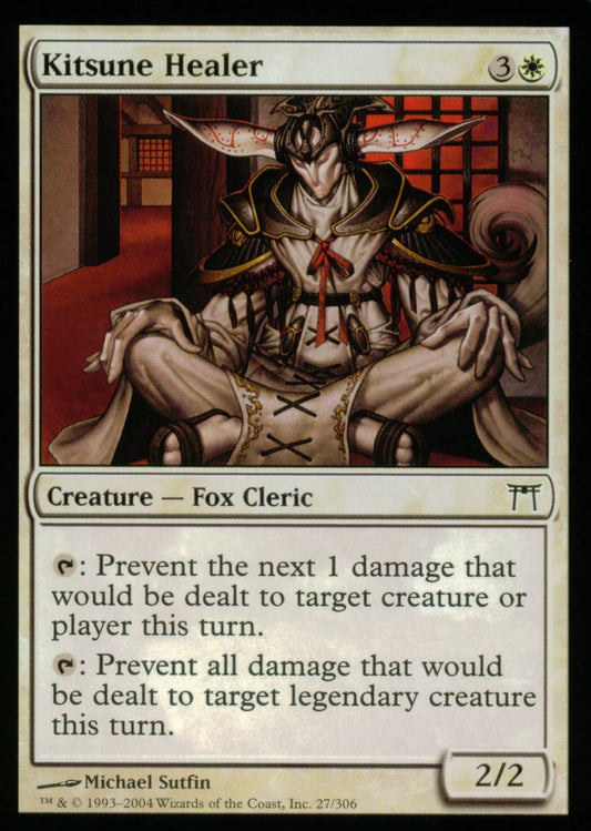 Kitsune Healer (Champions of Kamigawa) Light Play