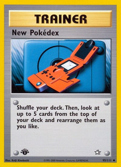 New Pokedex (Neo Genesis) Medium Play Unlimited