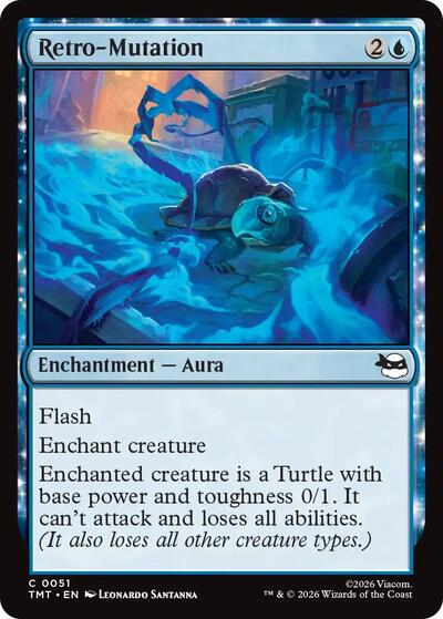 Retro-Mutation (Teenage Mutant Ninja Turtles) Light Play