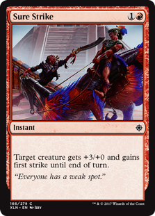 Sure Strike (Ixalan) Light Play