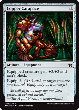 Copper Carapace (Modern Masters 2015) Light Play