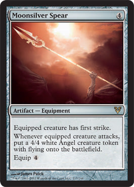 Moonsilver Spear (Avacyn Restored) Damaged / Poor